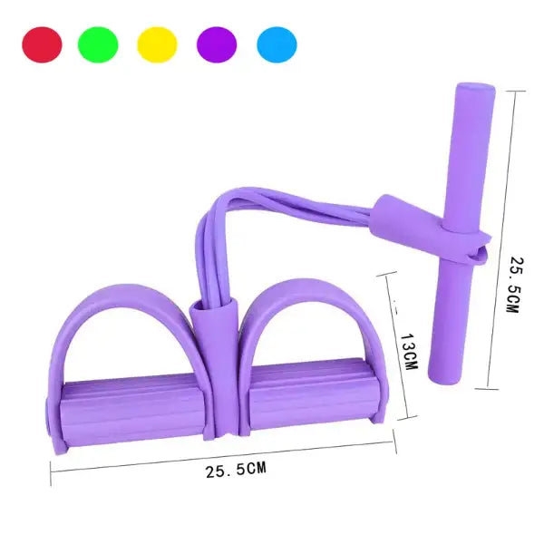 Foot Pedal Resistance Band — Sit-up Pull Rope Trainer