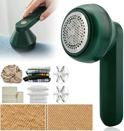 Rechargeable Lint Remover — Portable Fabric Shaver